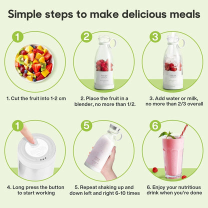 Travel Portable Mini Juice Blender